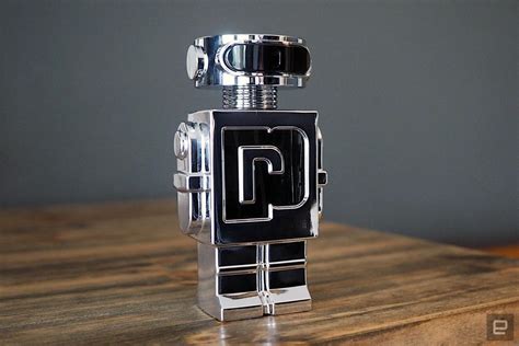 robot looking perfume.